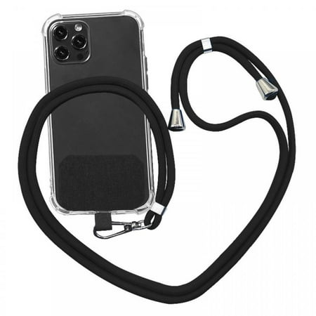 Universal Neck Phone Lanyard Tether Lasso Patch with Comfortable Lanyard Strap Universal for Any Cell Phone Smartphones