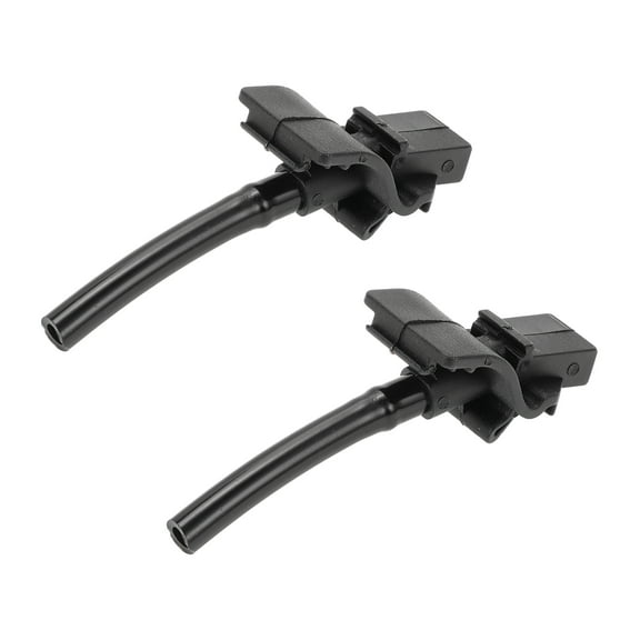 Unique Bargains 2 Pcs Windshield Washer Nozzle Compatible for Ford for Ranger 2014-2023 ABS Plastic Black