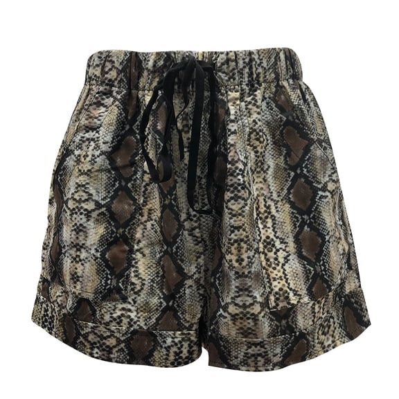 Aayomet Bike Shorts Women Women's Cotton Shorts Elastic Waist Lightweight Casual Summer Shorts,Coffee XXL