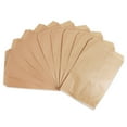 thumbnail image 3 of 20 Qty 5" x 7" Decorative Flat Paper Gift Bags - Plain Brown Kraft Bags - for Sales/Treats/Parties Cookies/Gifts - N'icePackaging, 3 of 8