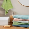 thumbnail image 6 of Soft Linen Washcloths for Bathroom Cotton Wash Cloth Set, 13x29 in Soft Rags for Body and Face Washcloths, 6 of 7