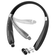 Wireless Headphones for Galaxy S23 FE Phone - Sports Earphones Hands-free Microphone Folding Retractable Neckband Headset for Samsung Galaxy S23 FE 6.4" (Fan Edition) Model