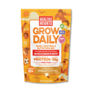 Healthy Heights Grow Daily, Whey Protein & Nutrition Mix, for Boys 10+, Vanilla, 22.9 oz (650 G)