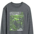thumbnail image 3 of Star Wars - The Mandalorian Grogu Digital - Men's Long Sleeve Graphic T-Shirt, 3 of 5