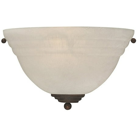 Aztec Sconce - Aztec Lighting Transitional 1 Light Olde Brick Finish Wall Sconce