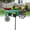 Green, variant on YAHHU Vintage Tractor Wind Spinner Metal Turning Wheels Outdoor Stake Windmill Decoration for Flower Bed Lawn Garden Yard Patio Red 26.8 Inches / 68 cm