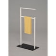 thumbnail image 2 of Inroom Furniture Designs BS-1537 Towel Rack - White & Black, 34 x 18 x 10 in., 2 of 2