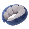 thumbnail image 3 of Homerr U-shaped Travel Pillow Portable Travel Pillow Neck Support Cushion -Soft Breathable Washable Non-Fading Adjustable Airplane Car Travel Cushion Memory Foam Neck Pillow, 3 of 9
