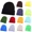 black, variant on Cozy Cotton Beanie Hat – Soft, Breathable, and Warm, Multiple Colors Available black