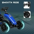 thumbnail image 6 of Aosom Kids Pedal Go Kart w/ Swing Axle, Shock-Absorbing Wheels, Blue, 6 of 10