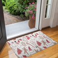 thumbnail image 2 of White Christmas Cookie Pattern Door Rugs,Washable Non Slip Door Mats Indoor,Decorative Door Mats,Entry Mat Indoor for Entrance,Bedroom,Kitchen,Bathroom,17"x30", 2 of 6