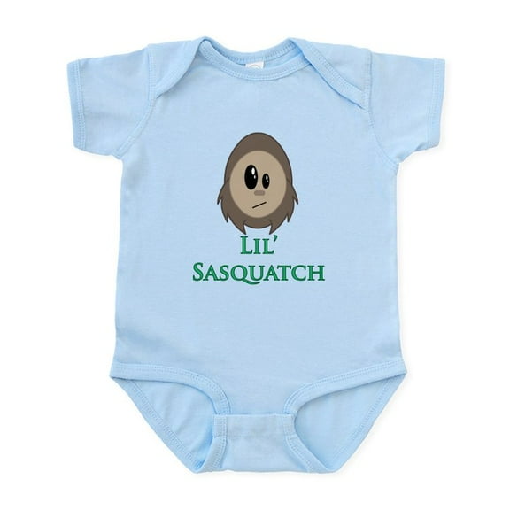 CafePress - Little Sasquatch/Bigfoot Infant Bodysuit - Baby Light Bodysuit, Size Newborn - 24 Months
