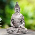thumbnail image 1 of Estatua de Buda tailandés, escultura decorativa de resina, decoración Feng Shui, estatuilla coleccionable, decoración de meditación para entrada y, 1 of 8