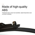 thumbnail image 2 of Black ABS+Rubber Hood Water Retaining Strip - Anti-Dust & Waterproof Modification Accessory for Tesla Model 3 / Model Y (Optional) - 280g for Model 3, 300g for Model Y - Includes 1pc Strips, 2 of 6