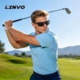 thumbnail image 3 of LINVO Polarized Sports Sunglasses for Men Ultralight Al-Mg Metal Frame for Driving Golfing Fishing Cycling UV Protection, 3 of 10