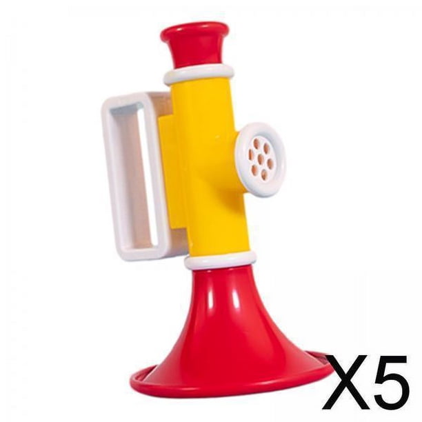 5x Juguetes de Trompeta Que Suenan para Niños, Mini Instrumentos Musicales de Juguete, Altavoz Pequeño, Juguetes de Trompeta para Guardería, Niños en 5 piezas