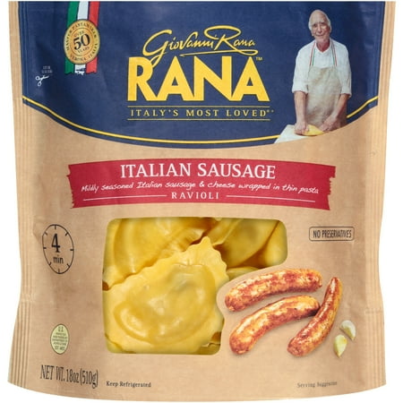 Rana Italian Sausage Ravioli, 18 oz - Walmart.com