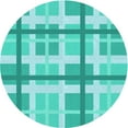 thumbnail image 1 of Ahgly Company Tapis d'Intérieur Lavable en Machine Carré Transitionnel Vert Mer Clair, 3 Pieds Carré, 1 of 7