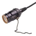 thumbnail image 4 of Dekaim E27 Base Socket Bulb Lamp Holder, Vintage Pendant Light Holder with Pull Chain Switch Lamp Base Ceiling Mounted(???), 4 of 7