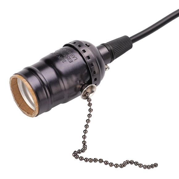 Portalámparas de techo Jadeshay colgante vintage E27 compacto y ligero