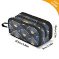 thumbnail image 4 of FORMRS Pencil Case with 3 Compartments Zipper Pouch, Elementary School Level and up, Elegance Art Pattern, 4 of 8
