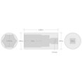 thumbnail image 2 of TEKTON 1/2 Inch Drive x 1-3/16 Inch Deep 6-Point Impact Socket | SID23030, 2 of 6