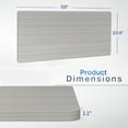 thumbnail image 2 of VIVO Dark Gray 60 x 24 inch Universal Table Top for Sit to Stand Desk Frames, 2 of 8