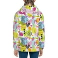 thumbnail image 6 of Kdxio Tropical Pineapples Pattern Kids Boys Girls Zip Up Hoodie 3D Printed Hooded Sweatshirt Hoody Coat with Pocket 7-12 Y-Medium, 6 of 6