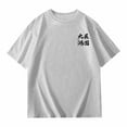 thumbnail image 6 of Bobifish girls T-Shirts summer Short Sleeve Graphic pullover tee shirts loose fit comfortable breathable round neck tee shirts, 6 of 8