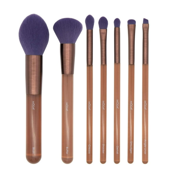 Moda Brush Soft and Serene Face 7pc Makeup Brush Kit