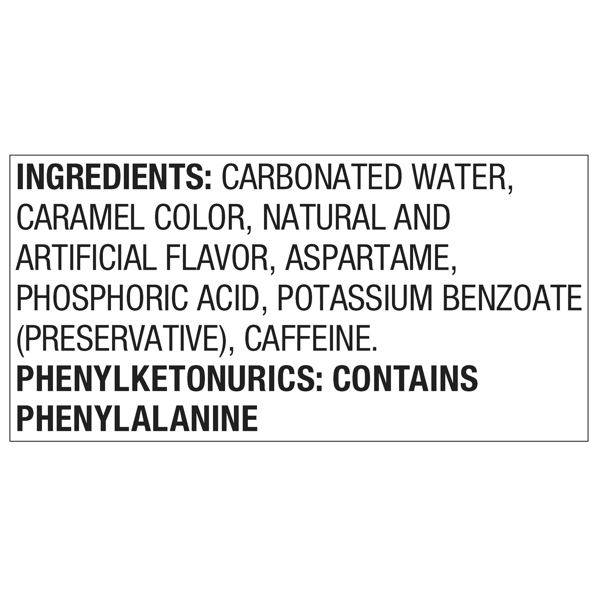 Dr Thunder Diet Calorie Free Cola Soda Pop, 12 Fl Oz, 24 Pack Cans