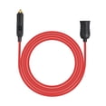 thumbnail image 3 of Cable de Extensión de Encendedor de Cigarrillos, Conector de Enchufe de Alimentación de Automóvil de Servicio Pesado PVC Cobre 11.8 Pies 12V 24 V Para Bomba de Neumartos, 3 of 7
