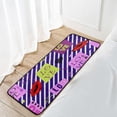 thumbnail image 7 of Area Rugs Carpet for Bedroom Floor Kitchen Rugs Lip Love Stripe Pop Door Mat Bedside Runner Rug Living Room Washable Non Slip 39×20in, 7 of 7