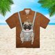 thumbnail image 4 of Camisas de moda para hombres con estampado de perro en 3D, camisa de manga corta para hombre, botones de solapa, ropa femenina, blusas casuales divertidas de Harajuku, 4 of 4