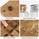 thumbnail image 4 of Bolsa de especias portátil con 9 tarros de especias, organizador de bolsa de almacenamiento de condimentos de lona, ​​soporte para botellas de condimentos con minibotella de condimentos, 4 of 5