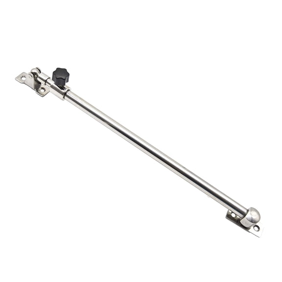 Marine City Heavy-Duty Telescoping Hatch Adjuster, Stainless Steel, Mirror-Polished Finish, Adjustable 13 in to 23.5 in, Corrosion Resistant, for Boats, Pack of 1