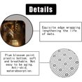 thumbnail image 6 of 4PCS Deer Shower Curtain Set, Country Mountain Pine Tree Foggy Woodland Elk Birds Wildlife Animals Hunting Lake Cabin Rustic Farmhouse Bathroom Decor, Non-Slip Bath Mat, Crescent Moon, 6 of 7