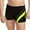 B-Black, variant on Men's Sport Square Leg Swimsuit Jammers Compression Swim Briefs Quick Drying High Elastic Training Bathing Swimming Shorts B-Black
