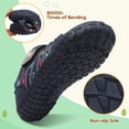 thumbnail image 4 of Barerun Kids Shoes Girls Boys Wide Shoes Knit Anti-Slip Hiking Sneakers 2 Big Kid, 4 of 10