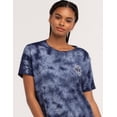 thumbnail image 2 of Salty Crew Women's Tippet Boyfriend Fit Blue Tie Dye Premium Tee T-Shirt (Small, Blue Tie Dye), 2 of 3