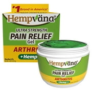 Hempvana Arthritis Pain Relief Gel, Targetsand Relieves Pain Fast, with Glucosamine and Chondroitin