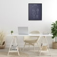 thumbnail image 3 of Stupell Industries Space Suit Blueprint Novelty Painting Black Framed Art Print Wall Art, 24 x 30, 3 of 10