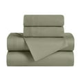 thumbnail image 2 of Superior Egyptian Cotton Deep Pocket 650 TC Sheet Set, Twin, Sage, 2 of 9