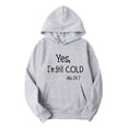 thumbnail image 1 of PEZHADA Sweatshirts pour Hommes, Mode Décontractée Imprimé Pull à Manches Longues Blouse Hoodie Sweatshirts, 1 of 7