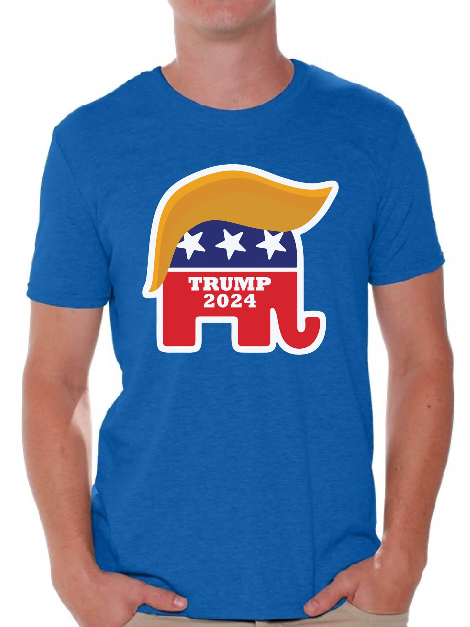 pude Lege med Landbrug Awkward Styles Trump 2024 America Shirt for Men for Him Republican Tshirt  Donald Trump Political Men Shirts USA Flag Shirt Mr President T Shirt Gifts  Mens - Walmart.com
