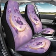 thumbnail image 4 of XYZCANDO Car Seat Covers Butterfly and Moon Pattern 2 Piece Car Front Seat Covers Waterproof SUV Auto Truck Washable Auto Accessories Car Front Seat Cover Set, 4 of 10