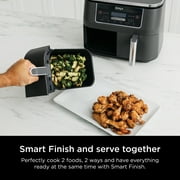 Ninja® Foodi® 6-in-1, 8-qt. 2-Basket Air Fryer with DualZone™ Technology, DZ201