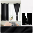 thumbnail image 1 of Uni Suédois Lin Épaissi Rideau Occultant-Moderne Simple Européen Salon Chambre à Coucher Rideau-Semaine, 1 of 1