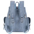 thumbnail image 6 of Wrangler Backpack Purse for Women Men Floral Tooled Designer Travel Bags, Jean, 6 of 7
