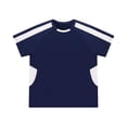 thumbnail image 5 of Gfyviroh Athletic T Shirts for Men Short Sleeve Crewneck Tee Color Block Loose Workout Top Big and Tall Men's Tshirts, 5 of 8